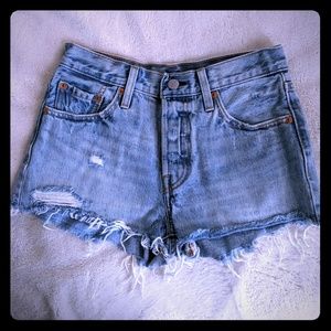 Levi's denim shorts from Urban Outfitters size 25